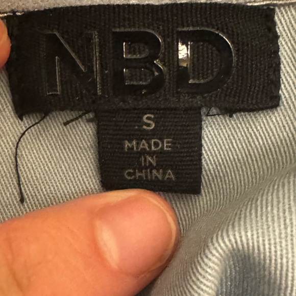 Women’s NBD Luna Gown - Baby Blue Small - Picture 5 of 5